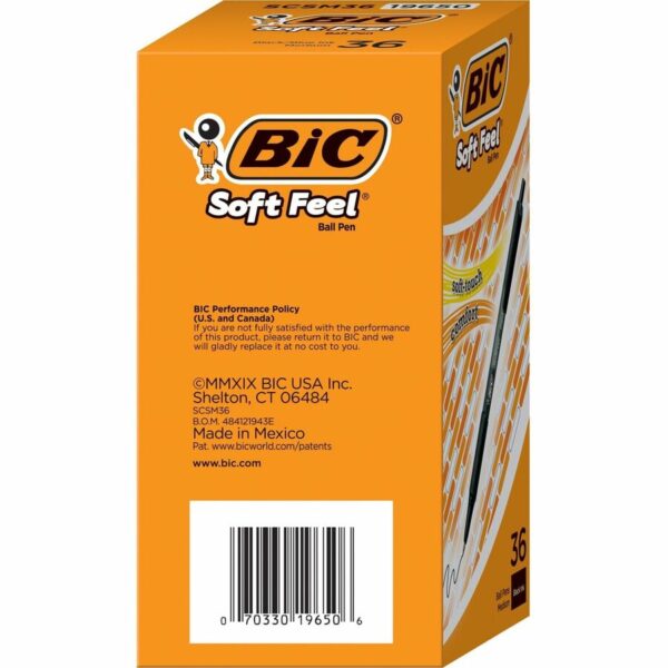 BIC SoftFeel Retractable Ball Pens - Image 3