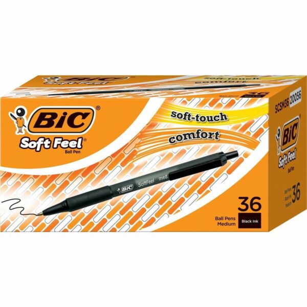 BIC SoftFeel Retractable Ball Pens