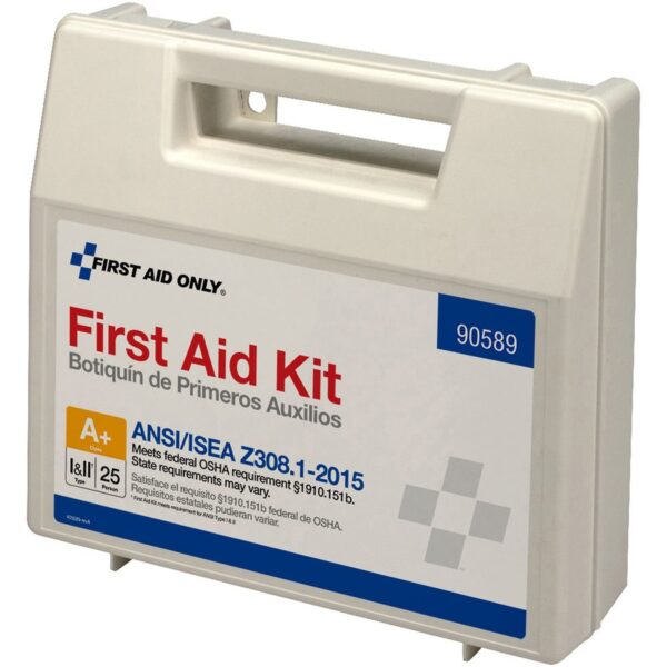 First Aid Only 25-Person Bulk Plastic First Aid Kit - ANSI Compliant - Image 2