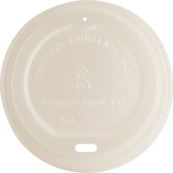 Genuine Joe Vented Hot Cup Lid - Image 2