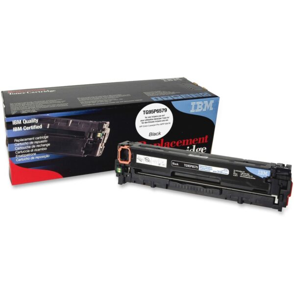 IBM Remanufactured Laser Toner Cartridge - Alternative for HP 312A (CF380A) - Black - 1 Each