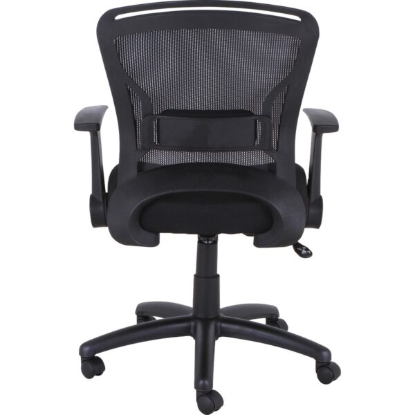 Lorell Flipper Arm Mid-back Office Chair - Image 3