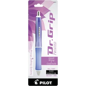 A package of dr. Grip pens with purple ink