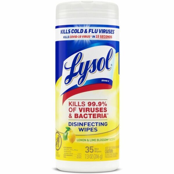 Lysol Lemon/Lime Disinfect Wipes - Image 5