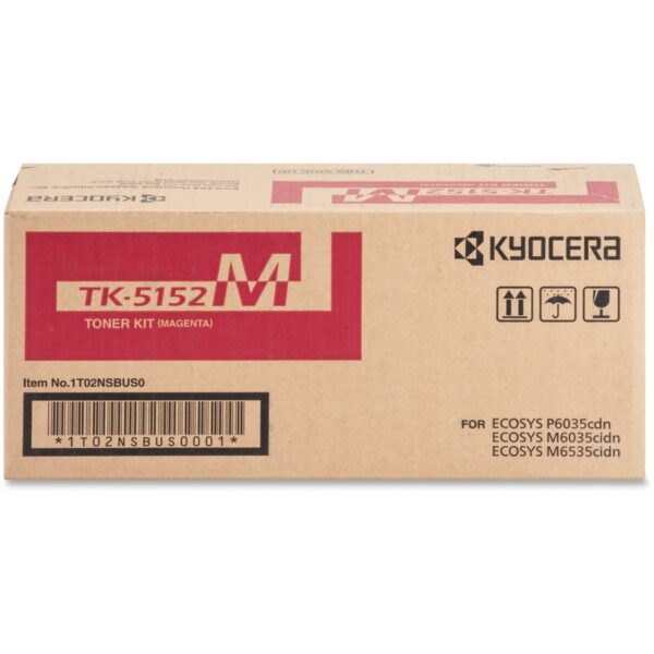 Kyocera TK-5152M Original Laser Toner Cartridge - Magenta - 1 Each