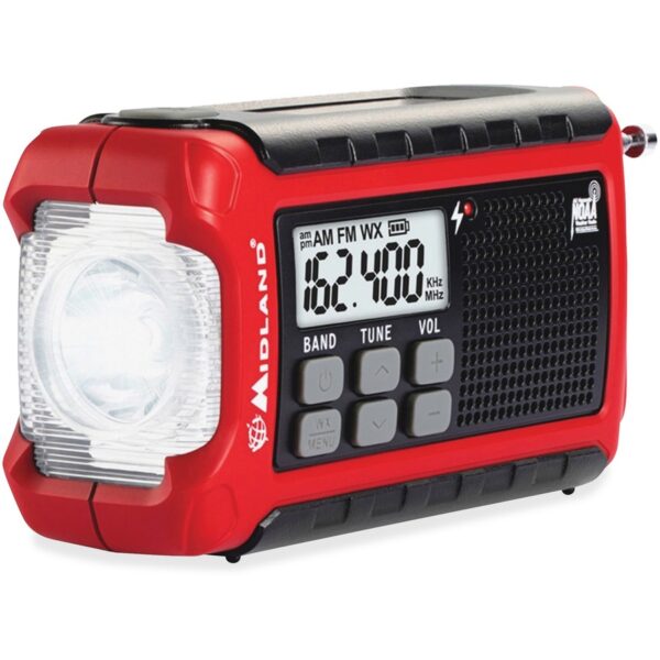 Midland ER210 E+Ready Compact Emergency Crank Weather Radio - Image 2