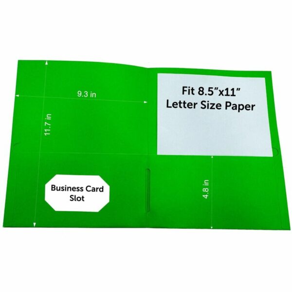 Sparco Letter Pocket Folder