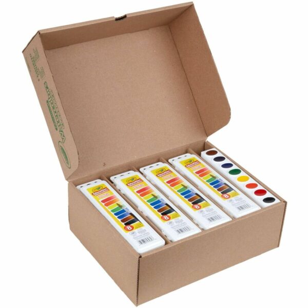 Crayola 8-Color Educational Watercolors Classpack - Image 3