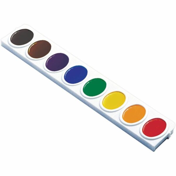 Prang Oval Pan Watercolors Set Refill Tray