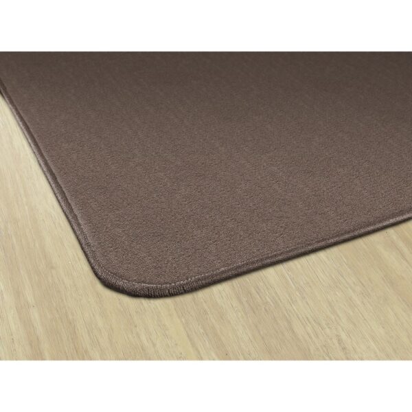 Flagship Carpets Classic Solid Color 6' Square Rug - Image 2