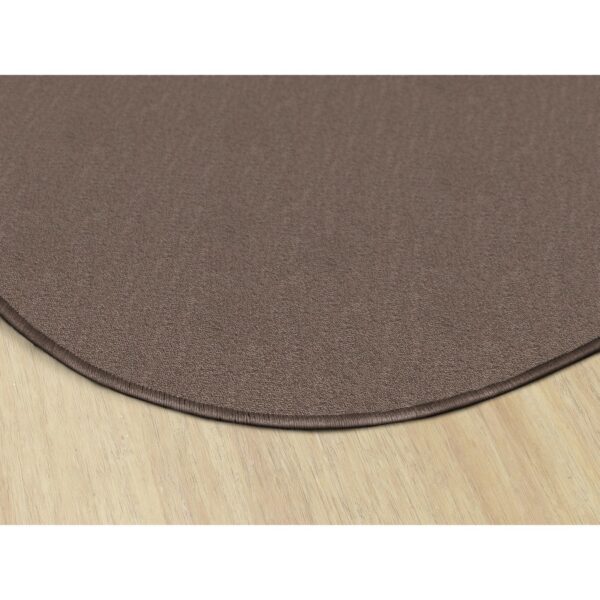 Flagship Carpets Classic Solid Color 6' Round Rug - Image 2