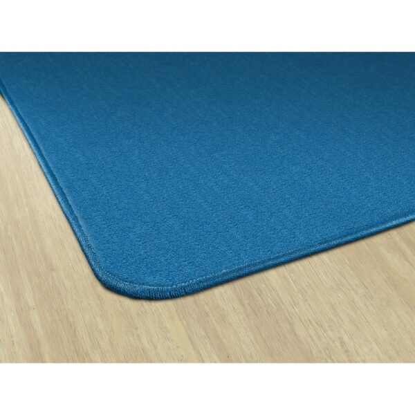 Flagship Carpets Classic Solid Color 9' Rectangle Rug - Image 2