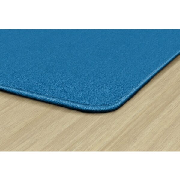 Flagship Carpets Classic Solid Color 9' Rectangle Rug - Image 3