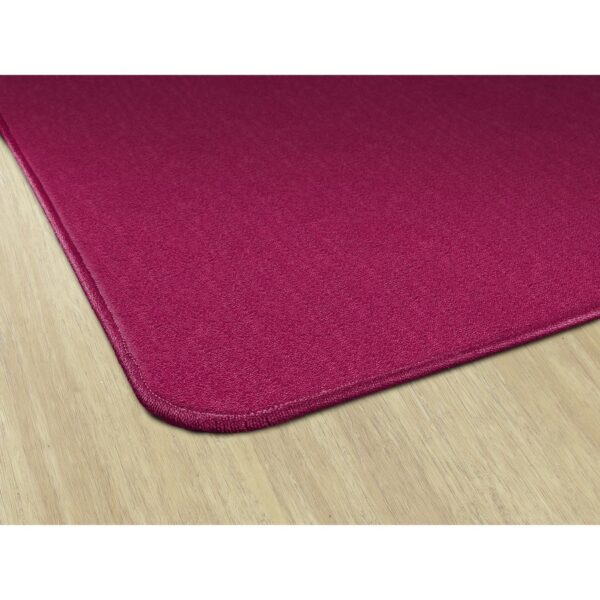 Flagship Carpets Classic Solid Color 9' Rectangle Rug - Image 3