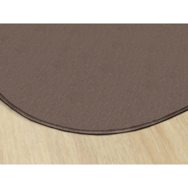 Flagship Carpets Classic Solid Color 12' Oval Rug - Image 2