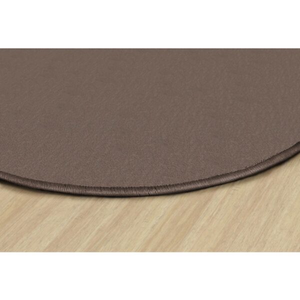 Flagship Carpets Classic Solid Color 12' Oval Rug - Image 3