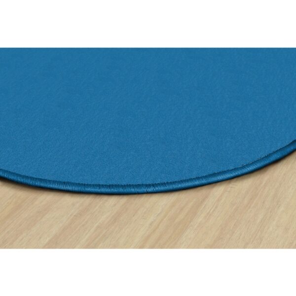 Flagship Carpets Classic Solid Color 12' Oval Rug - Image 2