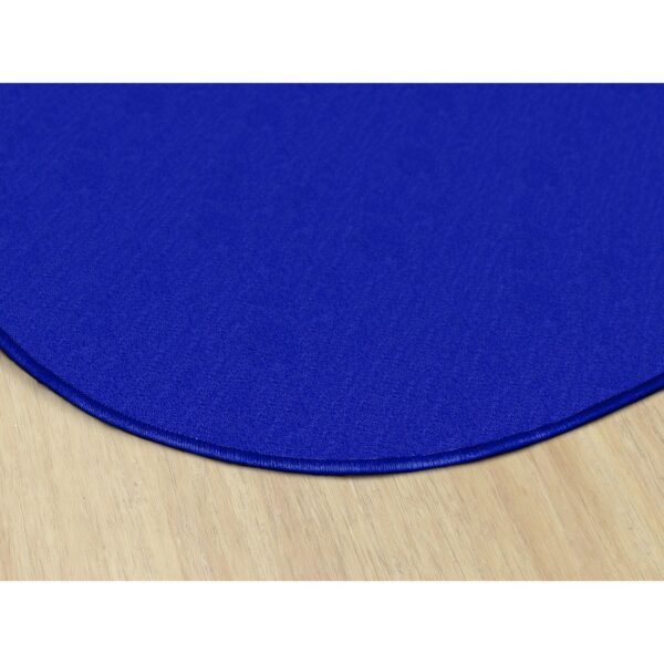 Flagship Carpets Classic Solid Color 12' Oval Rug - Image 2