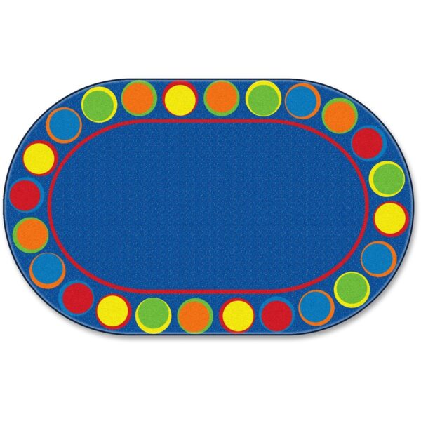 Flagship Carpets Cheerful Sitting Spots Oval Rug