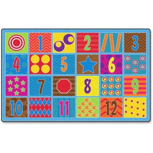 Flagship Carpets Counting Fun 24-seat Rug