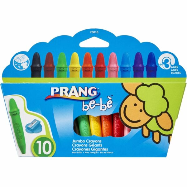 Prang be-be Jumbo Crayons