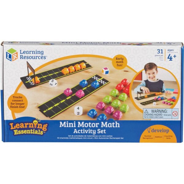 Learning Resources Mini Motor Math Activity Set - Image 4