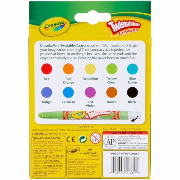 Crayola Mini Twistables Crayons - Image 3