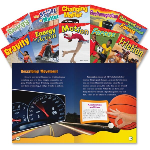 Shell Education Let's Explore Physical Science Grades 2-3 Book Set Printed Book