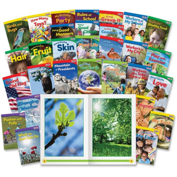 Shell Education Education TIME For Kids Kindergarten Text Set Printed Book