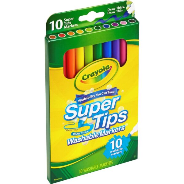 Crayola Super Tips 10-color Washable Markers - Image 2