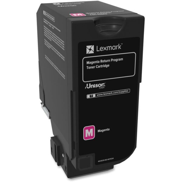 Lexmark Unison Original Standard Yield Laser Toner Cartridge - Magenta - 1 Each