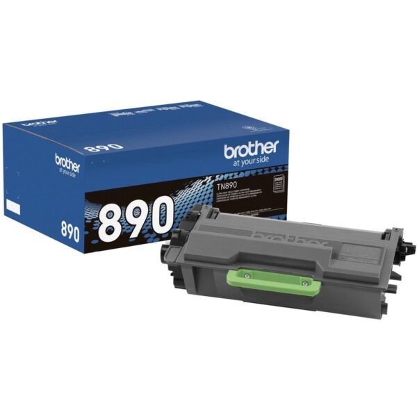 Brother TN890 Original Ultra High Yield Laser Toner Cartridge - Black - 1 Each