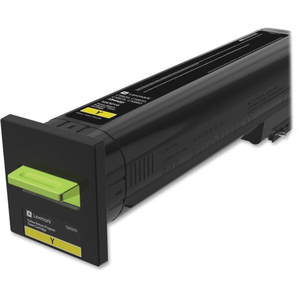 Lexmark Unison Original Standard Yield Laser Toner Cartridge - Yellow - 1 Each