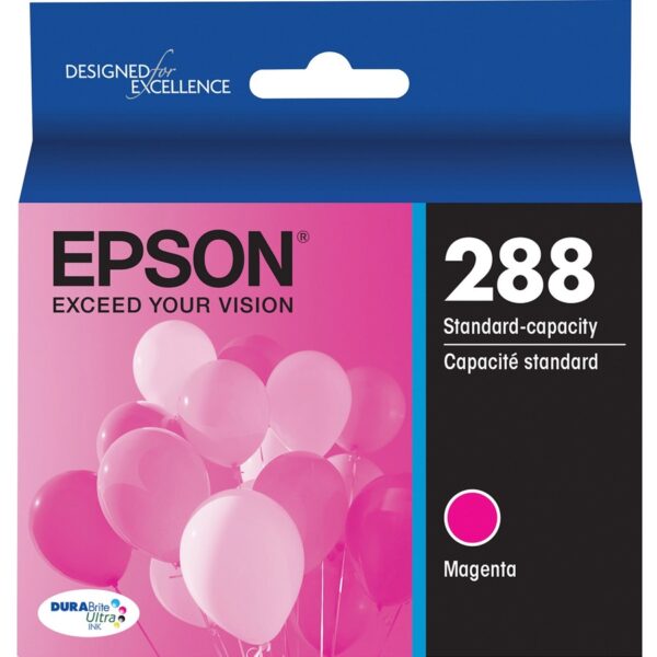 Epson DURABrite Ultra 288 Original Standard Yield Inkjet Ink Cartridge - Pigment Magenta - 1 Each - Image 2