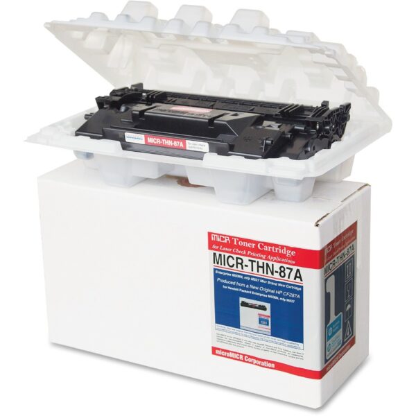 microMICR MICR Laser Toner Cartridge - Alternative for HP 87A (CF287A) - Black - 1 Each