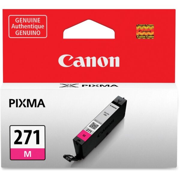 Canon CLI-271 Original Standard Yield Inkjet Ink Cartridge - Magenta - 1 Each