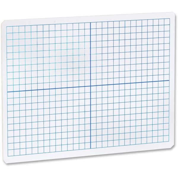 Flipside Grid Side/Plain Side Dry Erase Lap Board