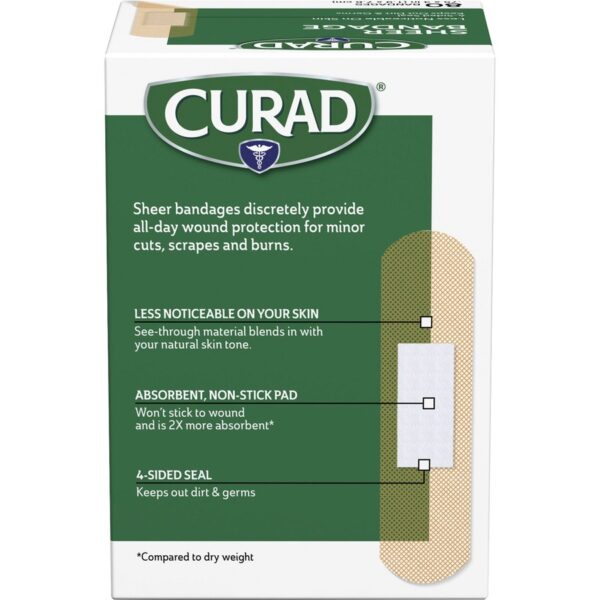 Curad Sheer Bandage Strips - Image 4