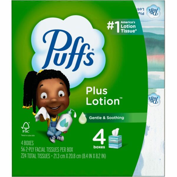 Puffs Plus Lotion Facial Tissues