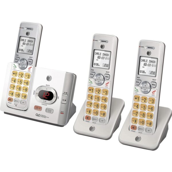 AT&T EL52315 DECT 6.0 Cordless Phone - Silver, Black - Image 2