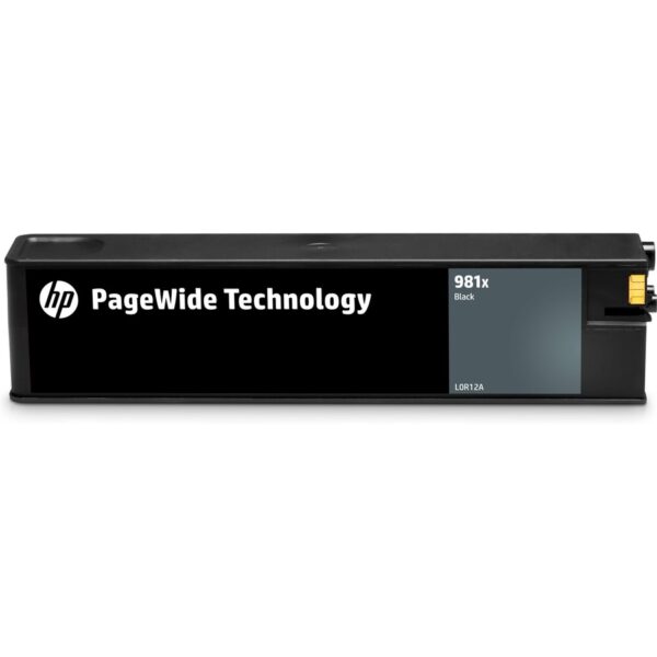 HP 981X (L0R12A) Original High Yield Page Wide Ink Cartridge - Single Pack - Black - 1 Each - Image 2