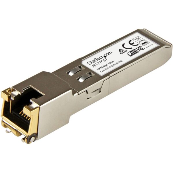 StarTech.com HP J8177C Compatible SFP Transceiver Module - 1000BASE-T