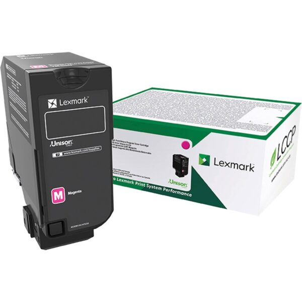 Lexmark Original Standard Yield Laser Toner Cartridge - Magenta - 1 Each