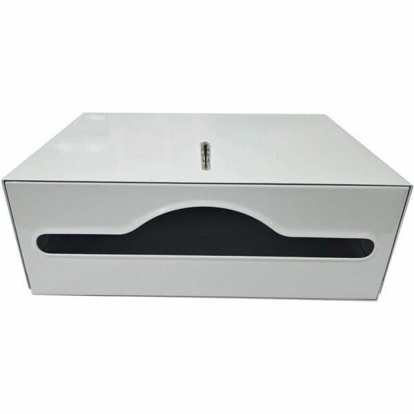 Genuine Joe C-Fold/Multi-fold Towel Dispenser Cabinet - Image 3