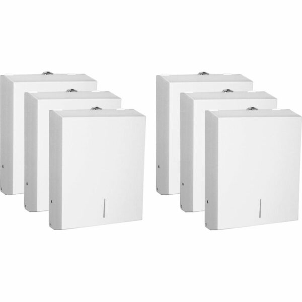 Genuine Joe C-Fold/Multi-fold Towel Dispenser Cabinet