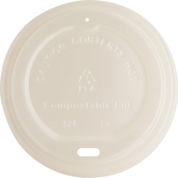 Genuine Joe Vented Hot Cup Lid - Image 3