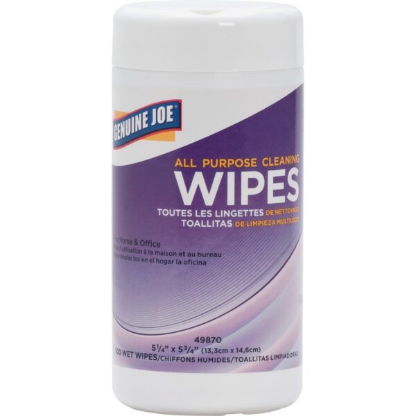 Genuine Joe All Purpose Cleaning Wipes - Image 3