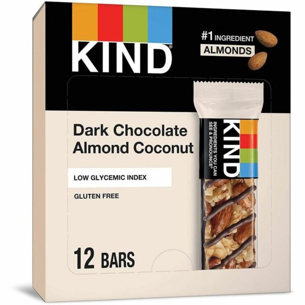 KIND Dark Chocolate Almond Coconut Nut Bars