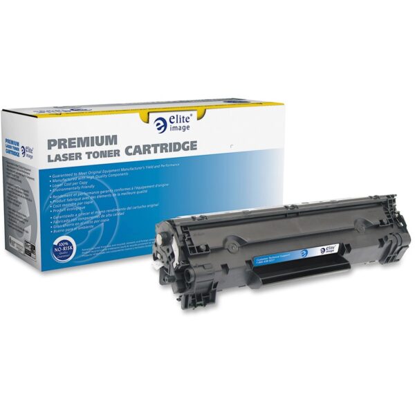 Elite Image Remanufactured High Yield Laser Toner Cartridge - Alternative for HP 83X - Black - 1 Each