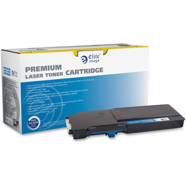 Elite Image Remanufactured High Yield Laser Toner Cartridge - Alternative for Dell 331-8432 - Cyan - 1 Each